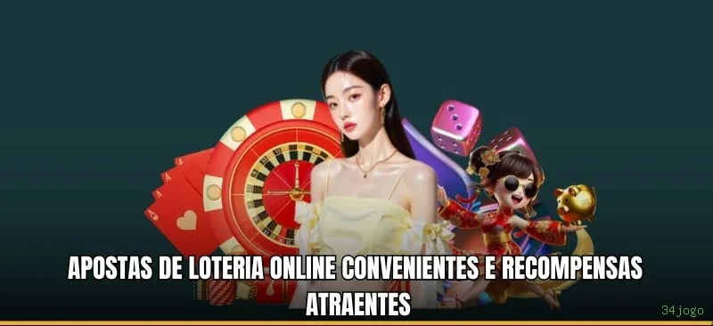 Imagem promocional dos jogos de lottery da 34jogo
